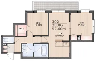 GERBERA(ガーベラ)【3階】の間取り