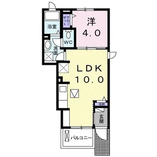 エピナール・杜【1階】の間取り