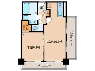 ト-デンビル【5階】の間取り