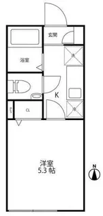 メゾン・ド・アンジュ武蔵関【2階】の間取り