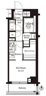 アーバンパーク住吉【5階】の間取り