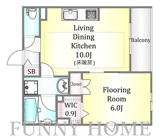 アビテ明大前【2階】の間取り
