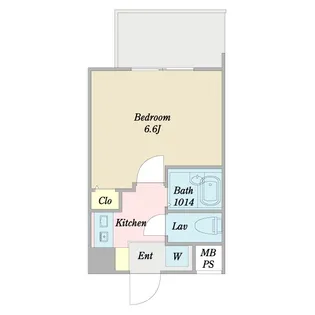 澄和レジデンス南行徳【8階】の間取り