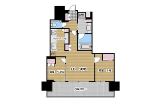 Kosugi 3rd Avenue The Residence【12階】の間取り