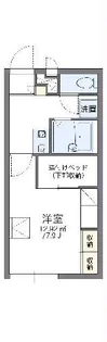 レオパレスたるさか【1階】の間取り