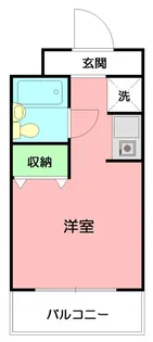 メゾン・ド・ビザール【4階】の間取り