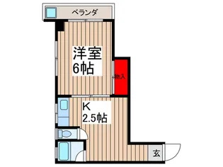 ハイネス笠原【1階】の間取り