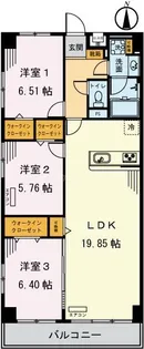 小日向マンション【4階】の間取り