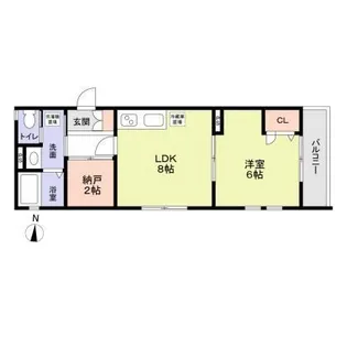 cent quatorze【1階】の間取り