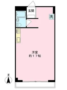 栄マンション【1階】の間取り