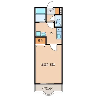 アフロディーテ【2階】の間取り