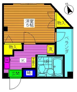 ビルヴァンテアン【3階】の間取り