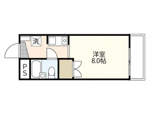 今村エステートマンションII【4階】の間取り