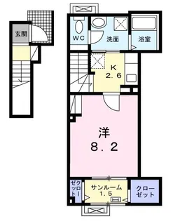 エルベート I【2階】の間取り