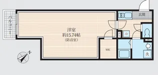 「防音マンション」AMI東池袋【4階】の間取り