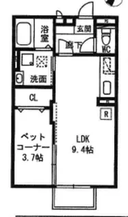 エトワールC【2階】の間取り