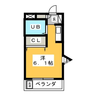 ジョイフル塩釜口II【2階】の間取り