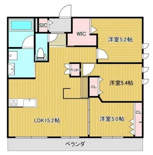 Regalo Natsume【2階】の間取り