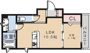 さくら2番館【1階】の間取り
