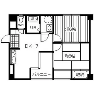 セゾンオオクラ【2階】の間取り