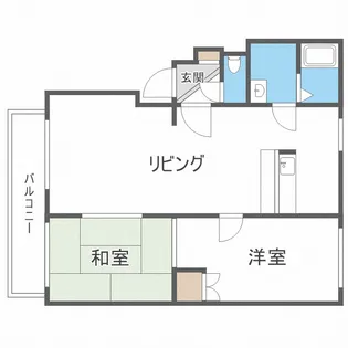 ネスト連理【2階】の間取り