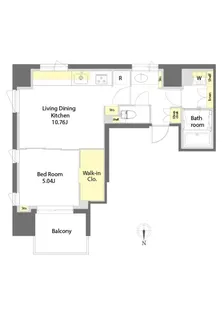 プライムメゾン文京本郷【9階】の間取り