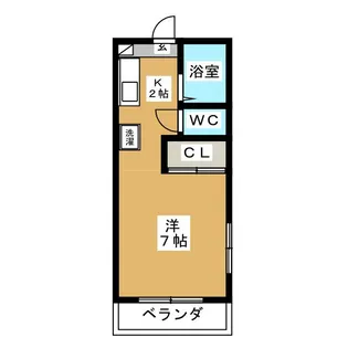 ALFA N棟【2階】の間取り