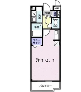 アルカンシェル【1階】の間取り
