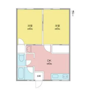 シティハイムあけぼの【2階】の間取り
