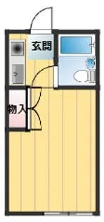 サンエス高石【6階】の間取り