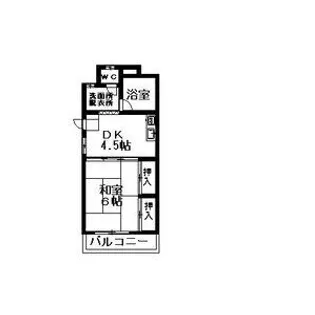 ハイタウンみずほI【1階】の間取り