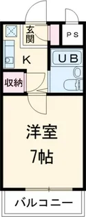 クレセント中泉【2階】の間取り