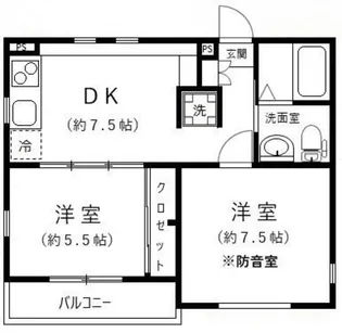 ブレーメンハウス【3階】の間取り