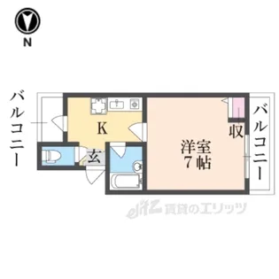 アイリスハイツ5号館【2階】の間取り