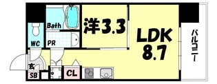HMレジデンス【3階】の間取り