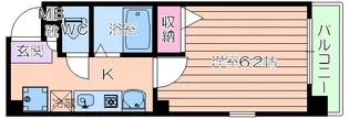 オーシャンズ南森町【5階】の間取り