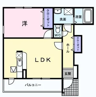 サニー KII【1階】の間取り