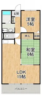 益寿美荘【3階】の間取り