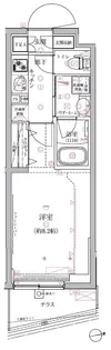 クレイシア祐天寺【1階】の間取り