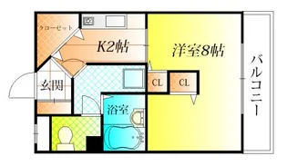 グランドノーブル【3階】の間取り