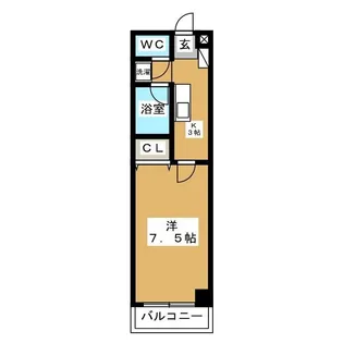YMO駒沢【2階】の間取り