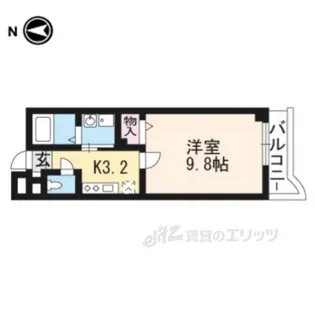 Casa【4階】の間取り