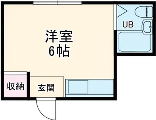 コーポラス長良【2階】の間取り