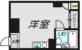 ベストレジデンス都島【4階】の間取り