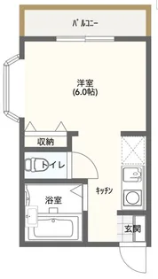 タカデン(音羽)【4階】の間取り