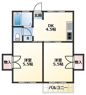 カサ アカシア【2階】の間取り