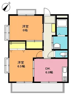 ガーデンヒルズ北上尾C【1階】の間取り