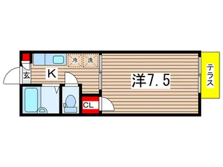 ファンタジーノブト【1階】の間取り