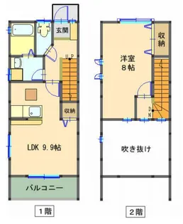 パルティールDの間取り