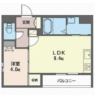 プロヌーブ舞屋【1階】の間取り